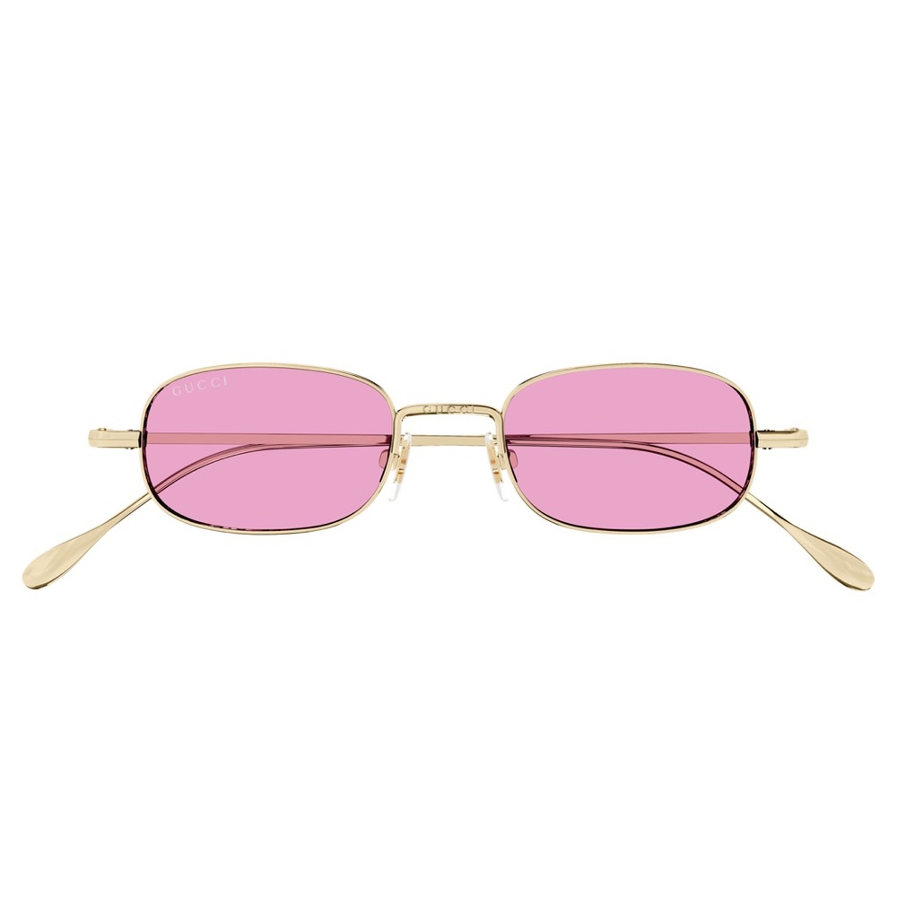 Authentic Gucci Pink Rectangular Sunglasses - image 5